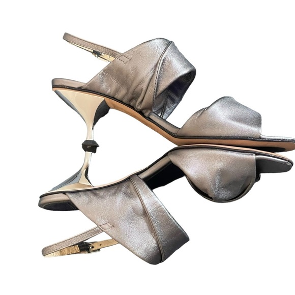 VALENTINA Rangoni‎ Firenze grey heels size 9.5 M - Picture 9 of 12